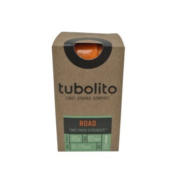 Камера велосипедная ELVEDES Tubo-ROAD-700C-SV80, легкая  камера Tubolito, (ниппель 80), 33000032