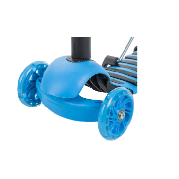 Самокат Novatrack Disco-kids Saddle PRO, 120*90 мм, трансформер, голубой, 120SB.DISCOKIDS.BL9
