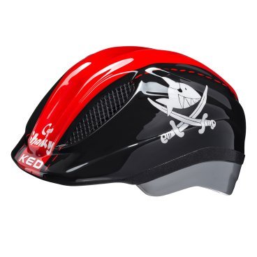 Шлем велосипедный KED Meggy II Originals Sharky Red 2021, 13304109034
