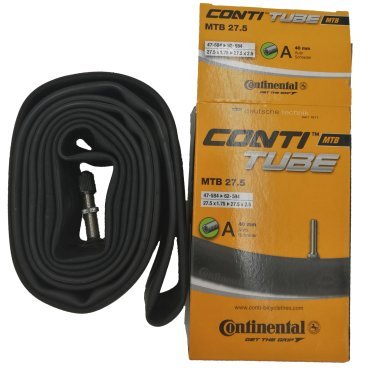 Камера велосипедная Continental MTB 27.5", 47-584 / 62-584, A40, автониппель, 0182331