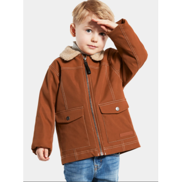 Детская куртка DIDRIKSONS HARPER KID'S JKT, медно-коричневый, 503850
