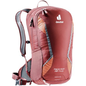 Велорюкзак Deuter Race EXP Air, 14 л, Redwood-Paprika, 2021-22, 3204421_5907