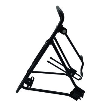 Багажник велосипедный, алюминевый, 24-29" сварной, регулируемый, для велосипедов с дисков, 5-440186