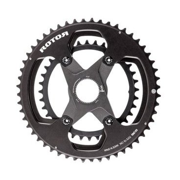 Звезда велосипедная передняя Rotor, BCD110X4, Inner, 44t, Black, C01-516-17010-0