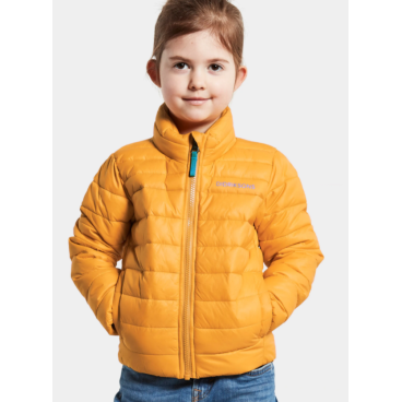 Детская куртка DIDRIKSONS PUFF KIDS JKT, золотисто-жёлтый, 503822