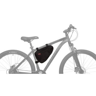 Велосумка STG 555-573, под раму, 31х20х5 см, 2,5 л, черный, Х108349