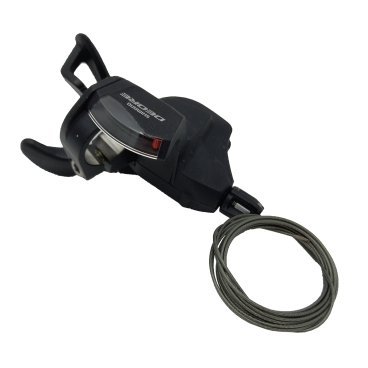 Шифтер Shimano Altus M315, левый, 3 скорости, трос 1800мм, ESLM315LB