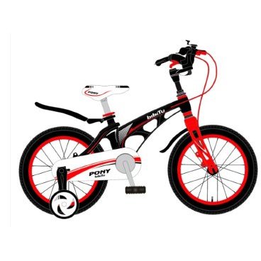 Детский велосипед BIBITU PONY 14" 2020-21