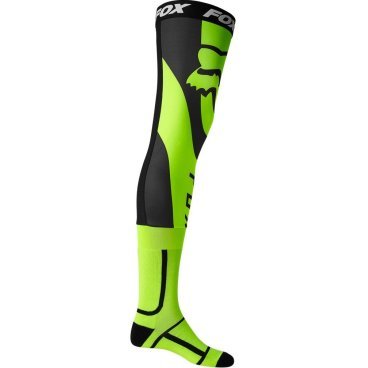 Чулки Fox Mirer Knee Brace Sock, черно-зеленый 2021