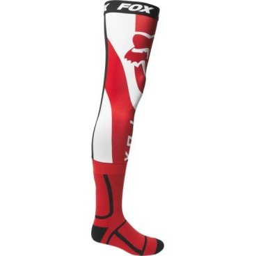 Чулки Fox Mirer Knee Brace Sock, красно-белый 2021, 28158-110-M