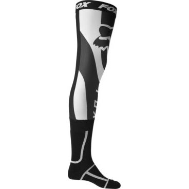 Чулки Fox Mirer Knee Brace Sock, черно-белый 2021