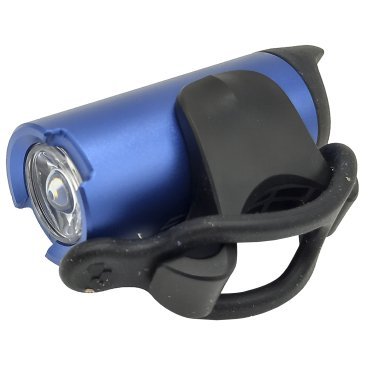 Фонарь велосипедный D-LIGHT с зарядкой от USB CG-123P, синий, 3074