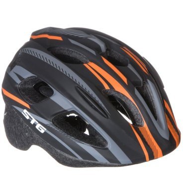 Шлем велосипедный STG HB3-5_B, детский/подростковый, черный