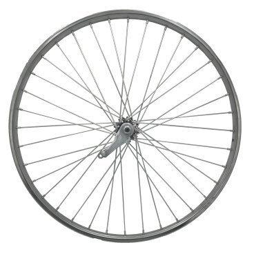 Колесо велосипедное TRIX, заднее, 28-29", обод сталь серебристый, втулка тормозная, 1 скорость, на гайках, YKG-8