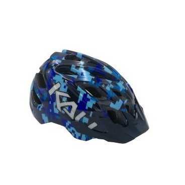 Шлем велосипедный подростковый KALI CHAKRA YOUTH, KIDS, CF, 21 отверстие, Pixel Blu, 02-20920212