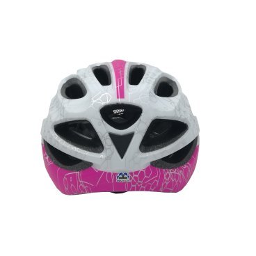 Шлем велосипедный  AUTHOR NEW, спортивный, Flow X9 191 Wht/Pink-Neon 17отверстий, INMOLD белый, 263г. 8-9001683