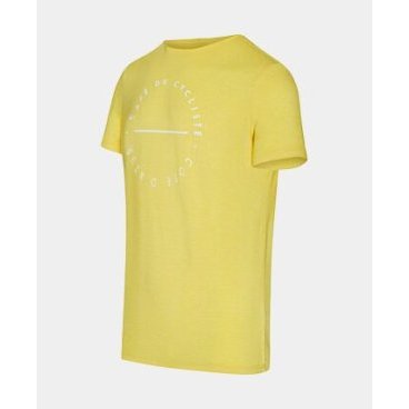 Велофутболка Café Du Cycliste Classic T-Shirt, жёлтый, 3700955343890