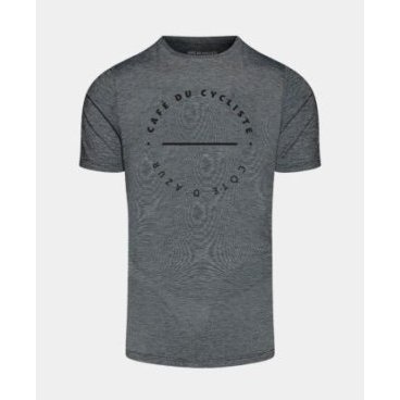 Велофутболка Café Du Cycliste Classic T-Shirt, тёмно-серый