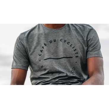 Велофутболка Café Du Cycliste Classic T-Shirt, тёмно-серый, 3700955324110