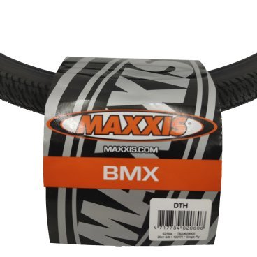 Покрышка велосипедная Maxxis DTH, 20x1 3/8, TPI 120, WIRE, Silkworm, черный, ETB20629000
