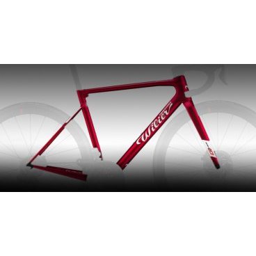 Рама велосипедная Wilier ZERO SLR Disc Velvet Red + Zero Bar 2021