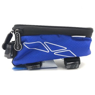 Сумочка-чехол вело M-WAVE, для смартфона, +бокс 170х80х80мм, с влагозащитой, черно-синяя, 5-122554