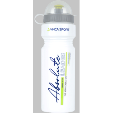 Фляга велосипедная Vinca Sport, с защитой от пыли, 750 мл, "лидер" лайм, VSB 21 leader lime