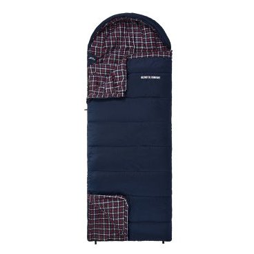 Спальный мешок TREK PLANET Belfast XL Comfort, с правой молнией, черный, 70394-R