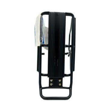 Багажник велосипедный OXFORD Alloy Luggage Rack Disc Compatible, задний, 26"-29", под дисковый тормоз, чёрный, LC682B