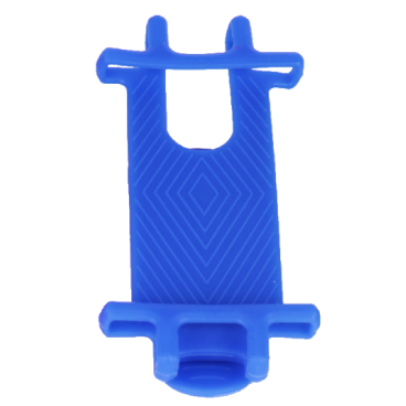 Держатель велосипедный Vinca Sport для мобильного телефона Vinca Sport 4"-6", силиконовый, синий, VH 08 blue