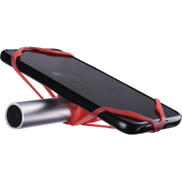 Держатель велосипедный Vinca Sport для мобильного телефона Vinca Sport 4"-6", силиконовый, красный, VH 09 red