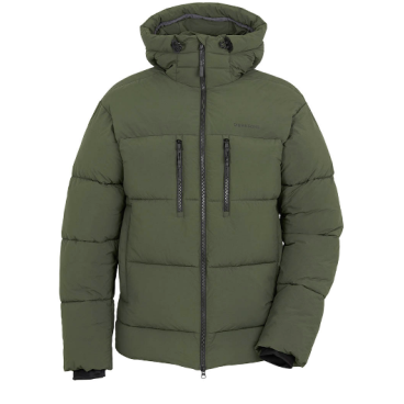 Куртка зимняя Didriksons HILMER MEN'S PUFF JKT, тёмно-зелёный, 503803