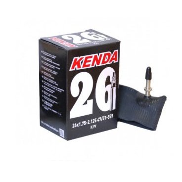 Камера для велосипеда KENDA 26"х1.75-2.125 (47/57-559) спортниппель 5-511213