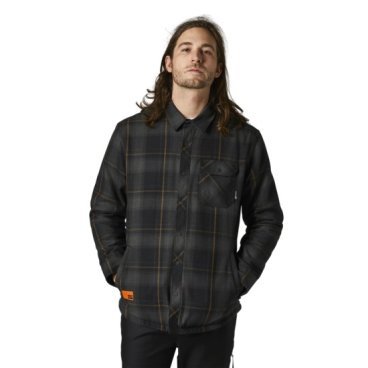 Рубашка Fox Whiplash Lined Work Shirt, Black 2021