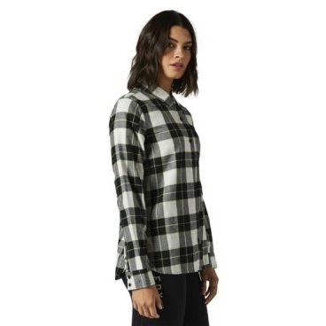 Рубашка женская Fox Pines Flannel, Light Grey, 2021, 25703-097