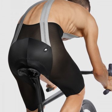 Велошорты ASSOS EQUIPE RSR Bib Shorts SUPERLEGER S9, мужские, blackSeries, 2021, 11.10.230.18.L