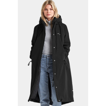 Купить Куртка женская Didriksons ALICIA WNS LONG PARKA, черный, 504151 в  интернет магазине вамвелосипед.рф - Vamvelosiped.ru