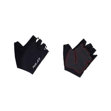 Велоперчатки XLC Short finger glove black\reflective, 2500148122