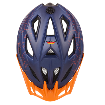 Шлем велосипедный KED Street Junior MIPS, детский, Blue Orange, 2020
