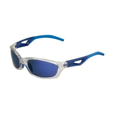 Очки велосипедные XLC Sunglasses Saint-Denice SG-C14, Frame grey, lenses blue mirro coated, 2500158030