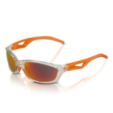 Очки велосипедные XLC Sunglasses Saint-Denice SG-C14, Frame grey, lenses orange  mirror coated, 2500158033