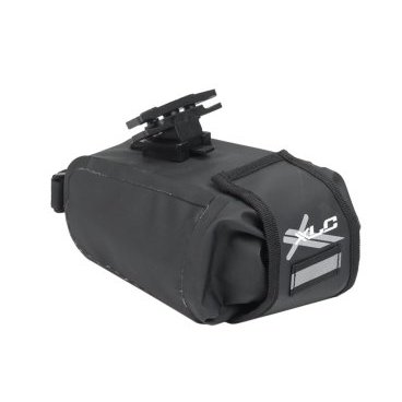 Сумка велосипедная XLC BA-W22 Saddle Bag, подседельная, waterproof, 17x10x11 cm, black\graphit, 2501706100