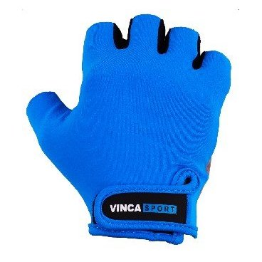 Перчатки велосипедные Vinca Sport VG 985, детские, голубой