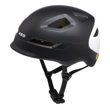 Шлем велосипедный KED POP, детский, Black White, 2022
