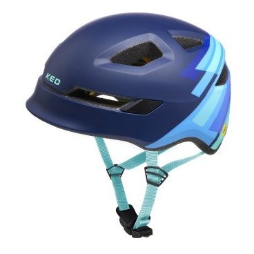 Фото Шлем велосипедный KED POP, детский, Blue, 2022