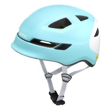 Шлем велосипедный KED POP, детский, Iceblue White, 2022