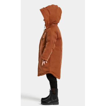 Куртка детская зимняя DIDRIKSONS BONGO KIDS PARKA, медно-коричневый, 503821