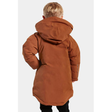 Куртка детская зимняя DIDRIKSONS BONGO KIDS PARKA, медно-коричневый, 503821