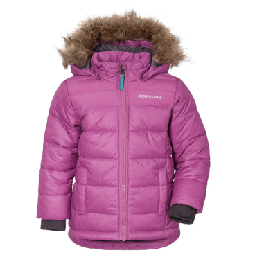 Куртка детская зимняя DIDRIKSONS DIGORY KIDS PUFF JKT, ярко-фиолетовый, 503824