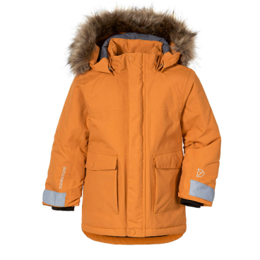 Куртка детская зимняя DIDRIKSONS KURE KIDS PARKA, оранжевый, 503826